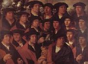 JACOBSZ, Dirck Group Portrait of the Arquebusiers of Amsterdam oil painting